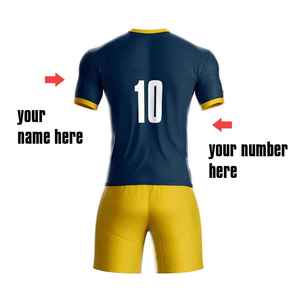 Maillots de football en grande quantité, de bonne qualité, confortables et à séchage rapide, uniformes de football pour jeunes et adultes - Product Image 6