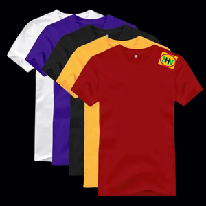 T-shirts pour hommes de haute qualité, 100% coton, 220 GSM, personnalisables, décontractés, à manches courtes, surdimensionnés, respirants, écologiques, exportateur - Product Image 2