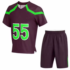 Nouveau maillot de lacrosse sur mesure, vêtements de sport, faible MOQ, uniformes imprimés par sublimation, service OEM, haute qualité, 100% polyester - Product Image 1