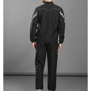 Custom Embroidered logo Lightweight Reflective Windbreaker Zip Jacket Set Nylon Streetwear <b>Tracksuit</b> Stripe Sweatsuit for <b>Men</b> - Product Image 4