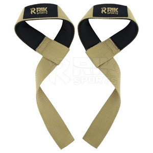 Heavy Duty Custom Made Fitness Weightlifting Cotton <b>Straps</b> 2026 Weight <b>Lifting</b> Training Figure Cotton <b>Straps</b> - Product Image 1