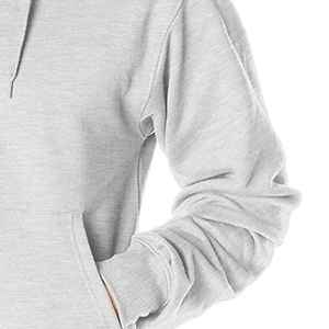 Customized Quarter Zip <b>Pullover</b> Zipper <b>Men's</b> Plain Soft Comfy Fluffy Fleece Oversized Sleeves Hoodie - Product Image 3