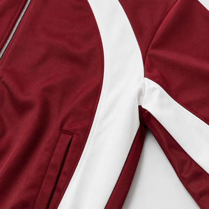 Ensembles de sweats à capuche et pantalons de survêtement pour hommes, avec empiècements contrastants et blocs de couleur, coupés et cousus sur mesure, style streetwear de luxe, 2 pièces, pour le jogging, vente en gros - Product Image 2