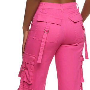 Pantalones Cargo de Mujer a la Moda, Diseño Personalizado con Logotipo, Impermeables, Transpirables, de Frente Plano, para Invierno, Alta Calidad, Servicio OEM - Product Image 6