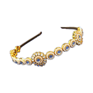 Joyería de banda para el cabello de moda de alta calidad para mujer diseñador nupcial boda fiesta Festival hecho a mano étnico proveedor mayorista - Product Image 1