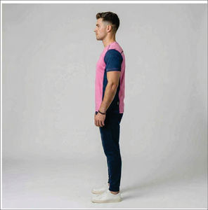 T-shirt à manches longues personnalisé avec logo imprimé pour homme, en coton, unisexe, coupe ample, col rond - Product Image 2