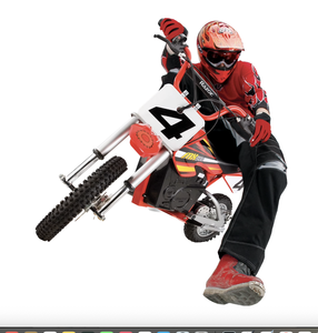 BEST 2026 MX500 Dirt Rocket, Motocicleta Eléctrica de Juguete de 36V, Roja (Paquete de 2) - Product Image 1