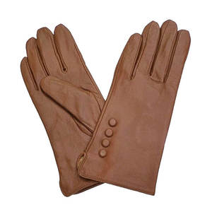 Guantes de Vestir de Cuero de Primera Calidad, Guantes de Moda de Cuero Genuino para Invierno, Guantes de Conducción Elegantes - Product Image 5