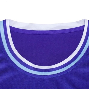 Cuistom ชุดเสื้อเจอร์ซีย์บาสเก็ตบอลแบบมืออาชีพ, ชุดเสื้อผ้าเสื้อบาสเก็ตบอลมีสไตล์โอเวอร์ไซส์สำหรับวัยรุ่นผู้ชาย - Product Image 1