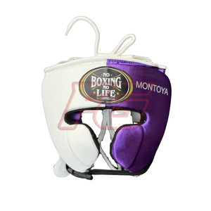 ชุดอุปกรณ์มวยหนังวัวแท้ No Boxing No Life สำหรับฝึกซ้อมและแข่งขัน ระบายอากาศได้ดี ซับเหงื่อ กันลื่น ขายส่ง - Product Image 5