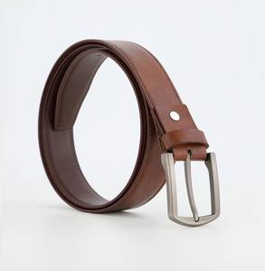 Ceintures de luxe en cuir véritable pour hommes avec boucle à ardillon de bonne qualité, logo personnalisé, OEM, ceintures personnalisées de haute qualité, vente en gros, marque - Product Image 1