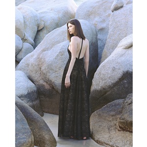 Wholesale Women's Dress ODM Supply LUNARA CUTWORK COUTURE Private Label Women Casual Dress for Spring/Summer - Product Image 1
