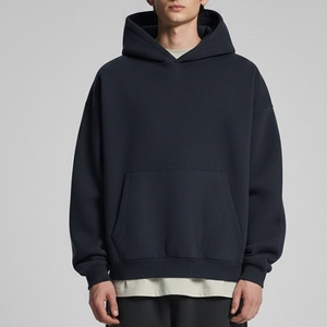 Sudadera con Capucha Extra Grande para Hombre, Ecológica, de Invierno, Personalizada, 200 Gramos, Logotipo Frontal Impreso en Serigrafía, 100% Algodón - Product Image 5