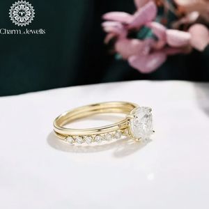 Charm Jewells Cushion Cut Moissanite Engagement Ring Silver Prong Setting Women's Classic Wedding Band IGI Certified 3 GM - Product Image 5