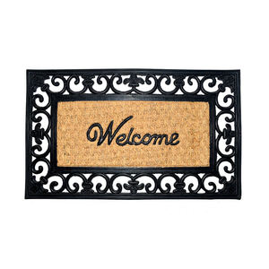 Alfombra de Entrada Antideslizante Moderna, Semicircular, para Puerta Principal, de Poliéster Tejido, Resistente a las Manchas, para Hogar, Sala de Estar, Hotel - Product Image 2