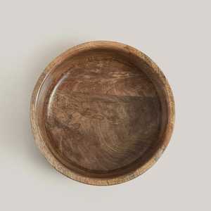 Tazón para Servir de Madera de Mango Hecho a Mano – Decoración Rústica para Cocina, Fabricante de la India - Product Image 3