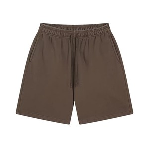 Shorts Bermuda Décontractés pour Hommes, Couleur Unie, Taille Élastique, Coton Respirant, Poches, Taille Mi-Haute, Style Streetwear, OEM ODM - Product Image 6