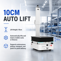 Reeman AMR Industriel Intelligent à Charge Utile de 300 kg |   Robot mobile autonome pour la manutention des matériaux, SDK et API ouverts pour l'intégration