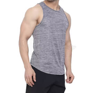 Camiseta sin mangas para hombre a precio de mayorista, hecha de algodón, nuevo diseño, para venta en línea - Product Image 4
