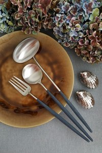 resin cutlery kitchen spoon fork <b>knife</b> table spoon <b>dinner</b> spoon serving spoon resin tableware cutlery set time 2 decor - Product Image 3