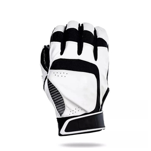 Gants de cricket personnalisés sur mesure, design OEM, haute qualité, tissu non tissé respirant, fermeture auto-agrippante - Product Image 2