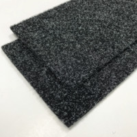 Polyester bateau superposé remorque tapis velours style utilisé pour les campeurs caravanes maison hôtel bureau et salon avec porte d'accès