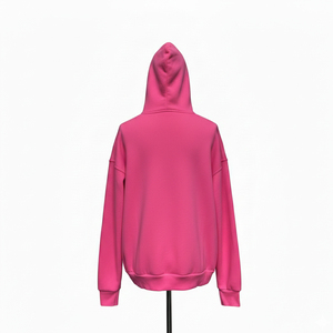 Sudadera con capucha para hombre al por mayor, de alta calidad, con cremallera, lavado ácido, bordado desgastado, poliéster/algodón, oversize - Product Image 4