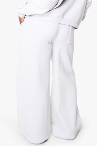 Premium <b>Women</b> Grey Wide Leg Sweatpants High Waist Casual Loose Fit <b>Lounge</b> <b>Trousers</b> Straight Leg Jogger Pants Athletic Wholesale - Product Image 2