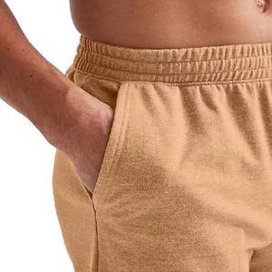 Pantalones cortos casuales de felpa gruesa para hombre, con estampado personalizado, estilo urbano, hip hop, algodón, felpa francesa. - Product Image 4