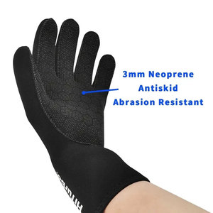 Gants de plongée en néoprène de qualité supérieure, 3mm, antidérapants, résistants à l'abrasion, à cinq doigts, pour le surf, le kayak, la voile - Product Image 2
