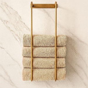 Gold <b>Towel</b> Rack Wall Mounted Metal <b>Towel</b> <b>Rail</b> Bathroom Storage Holder Home Hotel Accessories Heavy Duty Metal <b>Towel</b> Rack Wall - Product Image 5