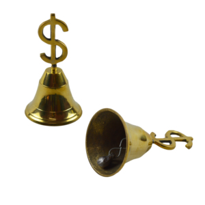 Campana de Mano de Latón para Recepción, Cena, Hotel, Regalos de Navidad, Campana para Bar, Mostrador, Comedor, Mesa - Product Image 4