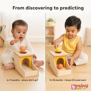 Wooden <b>Ball</b> <b>Drop</b> <b>Toy</b> With Colorful <b>Balls</b> For Toddlers Safe Educational Plaything Freestanding Design - Product Image 4