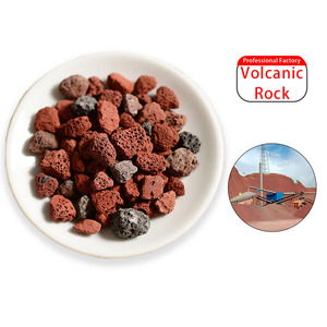 Gran suministro directo de fábrica, piedra pómez volcánica de lava entera, Color rojo, Color negro y Color blanco con la solicitud de los clientes - Product Image 1