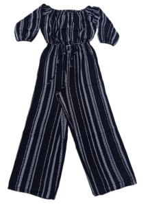 Ensemble décontracté deux pièces pour femme : haut à col rond et manches longues, pantalon ample à jambes larges en nylon/coton à séchage rapide - Product Image 1