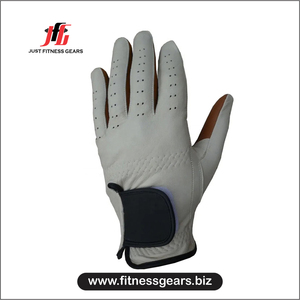 Gants de sport JUST FITNESS GEARS en cuir de mouton Cabretta de qualité supérieure, avec poignées, sangle de poignet réglable et fermeture auto-agrippante, légers - Product Image 3