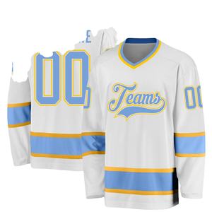 Wholesale Custom Logo Ice Hockey Wear <b>Long</b> <b>Jacket</b> Jersey and Equipment High Quality Ice Hockey Suit - Product Image 5