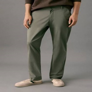 Pantalones Chinos _ 2026 100% Algodón Oscuro para Hombre, Corte Slim, Semi-Formales, Casuales, Elásticos, de Alta Calidad - Product Image 3