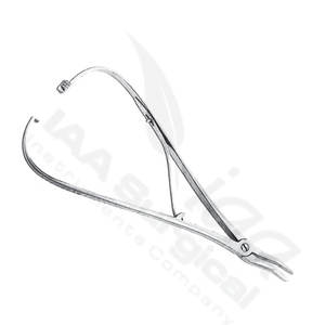 INSTRUMENTOS QUIRÚRGICOS IAA Portaagujas de Alta Calidad de Acero Inoxidable Manual con Certificación CE Reutilizable Ligero - Product Image 4