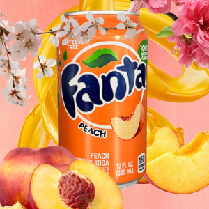 Best Price Fanta Peach 335ml Sweet and Fizzy Peach Beverage High Manufacturer <b>soft</b> <b>drink</b> 335ml - Product Image 6