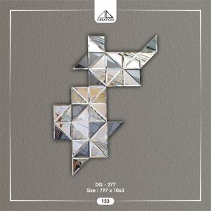 Duradero, fácil de manejar y apto para uso en interiores y exteriores. Decoración de pared con diseño artístico DG 277 - Product Image 6