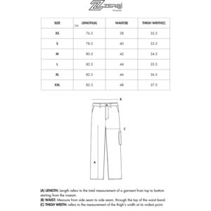 <b>Mens</b> Denim Baggy Pants with Cargo Pockets Mid Weight Casual Streetwear Wide Leg <b>Jeans</b> Hip Hop Skater Trousers - Product Image 6