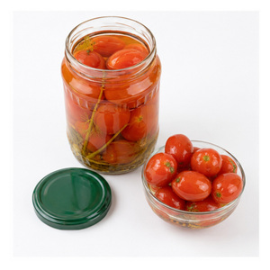 Best Selling Made In Vietnam Whole <b>Pickled</b> Cherry Tomato/Whole <b>Pickled</b> Baby Tomato Packed in 720ml Mason <b>Jar</b> - Product Image 1