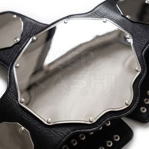 Cinturón de Premio de Artes Marciales Personalizable, Placas Acabadas de Alta Resistencia de 32 mm, Correa de Cuero Sintético Premium para Competición KASHI FIGHT - Product Image 6