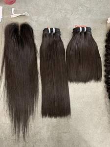 Extensions de cheveux humains Remy vietnamiens Super Double dessiné pleine cuticule aligner os soyeux droite trame de Machine prix de gros - Product Image 6