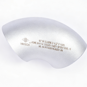 Coude à courbe courte en acier inoxydable à 90 degrés, Vietnam ASME B16.9 A SA403 304 304L 316 316L, pour utilisation à haute pression d'huile - Product Image 3
