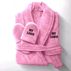 Peignoir en flanelle pour homme, longue robe de bain d'hiver, vêtements d'intérieur - Product Image 6