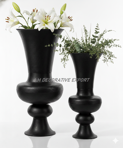 Jarrón Decorativo de Aluminio Hecho a Mano de Lujo, Diseño Moderno, Ecológico, Decoración para el Hogar y Bodas, para un Estilo Interior Elegante - Product Image 3