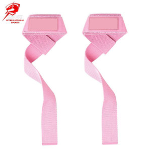 High Quality Weightlifting <b>Straps</b> With Reinforced <b>Webbing</b> Adjustable Wrist Fit Comfortable Padding And Strong Grip Assistance - Product Image 1