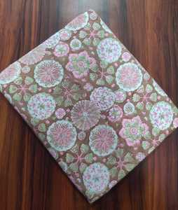 Tela de algodón estampada a mano, suave, premium, ligera, para vestidos, lista para exportación a granel, proveedor mayorista. - Product Image 3